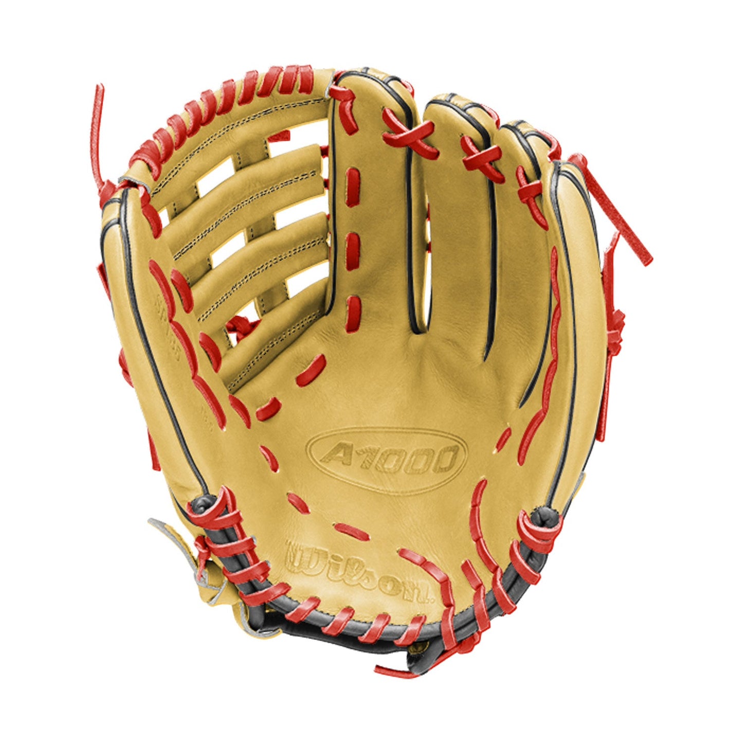 Wilson A1000 H12 13.5" Blonde/Red Slowpitch Glove