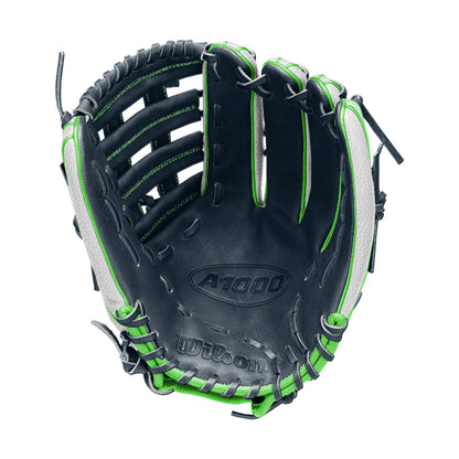 Wilson A1000 H12 13.5" White/Navy/Green Slowpitch Glove