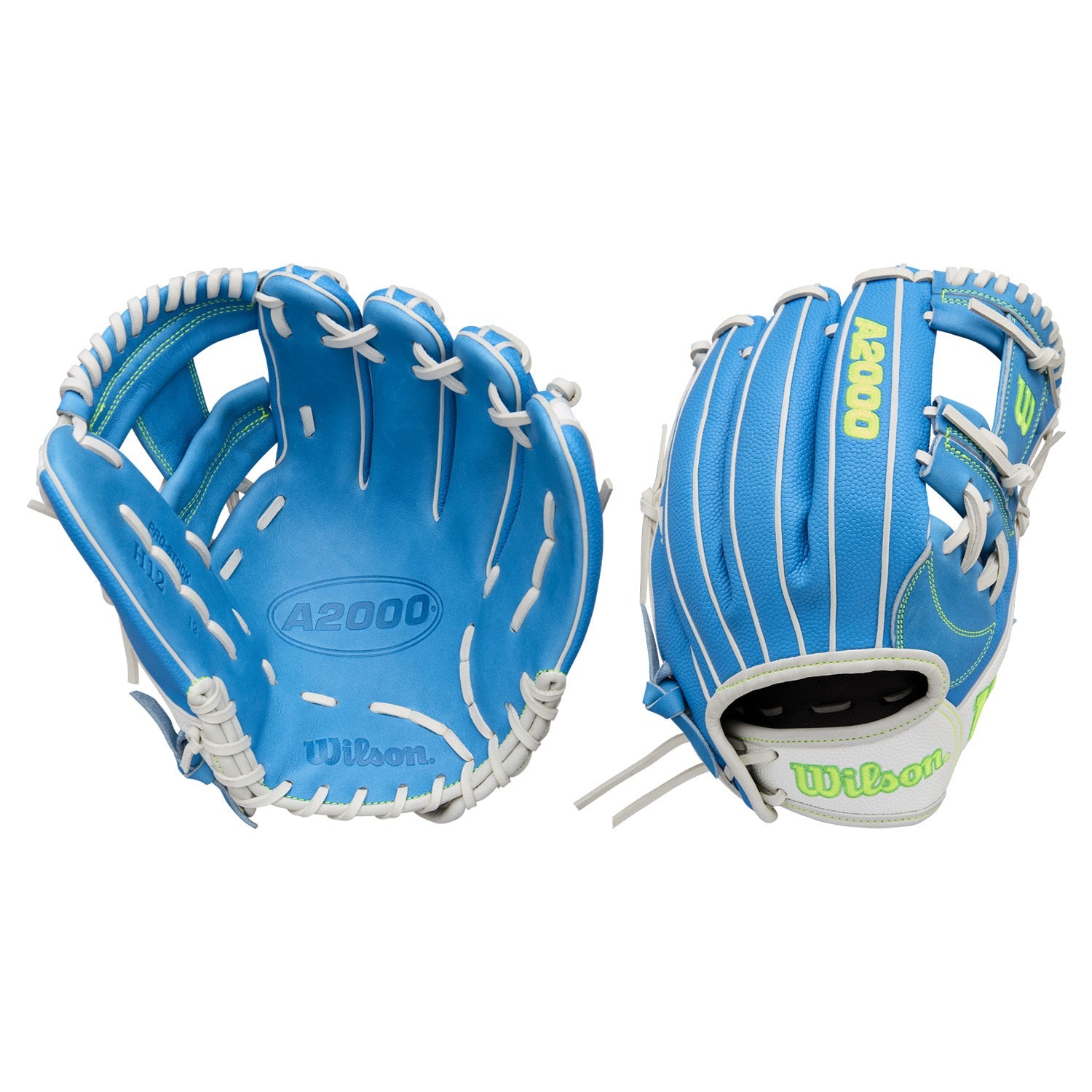 Wilson A2000 Fall 2025 H12 Sky Blue 12" Softball Glove