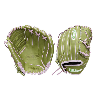 Wilson A2000 Fall 2025 MA14 Olive 12.25" Softball Glove
