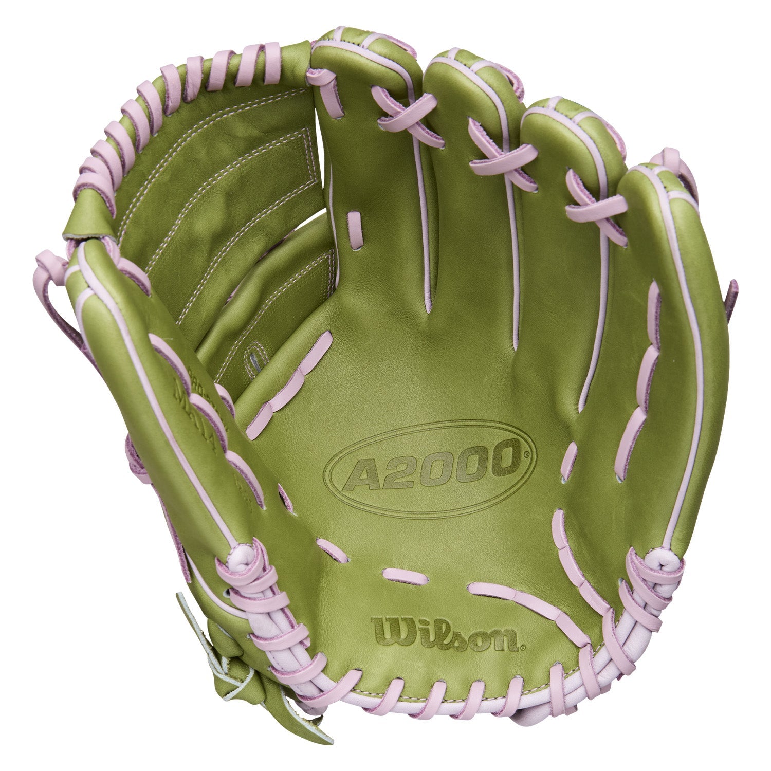 Wilson A2000 Fall 2025 MA14 Olive 12.25" Softball Glove