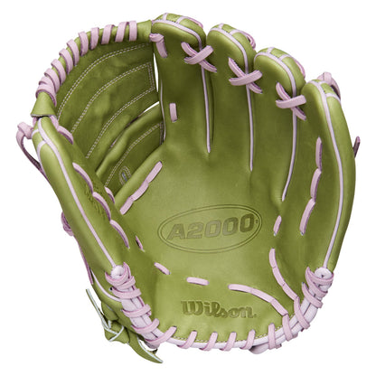 Wilson A2000 Fall 2025 MA14 Olive 12.25" Softball Glove