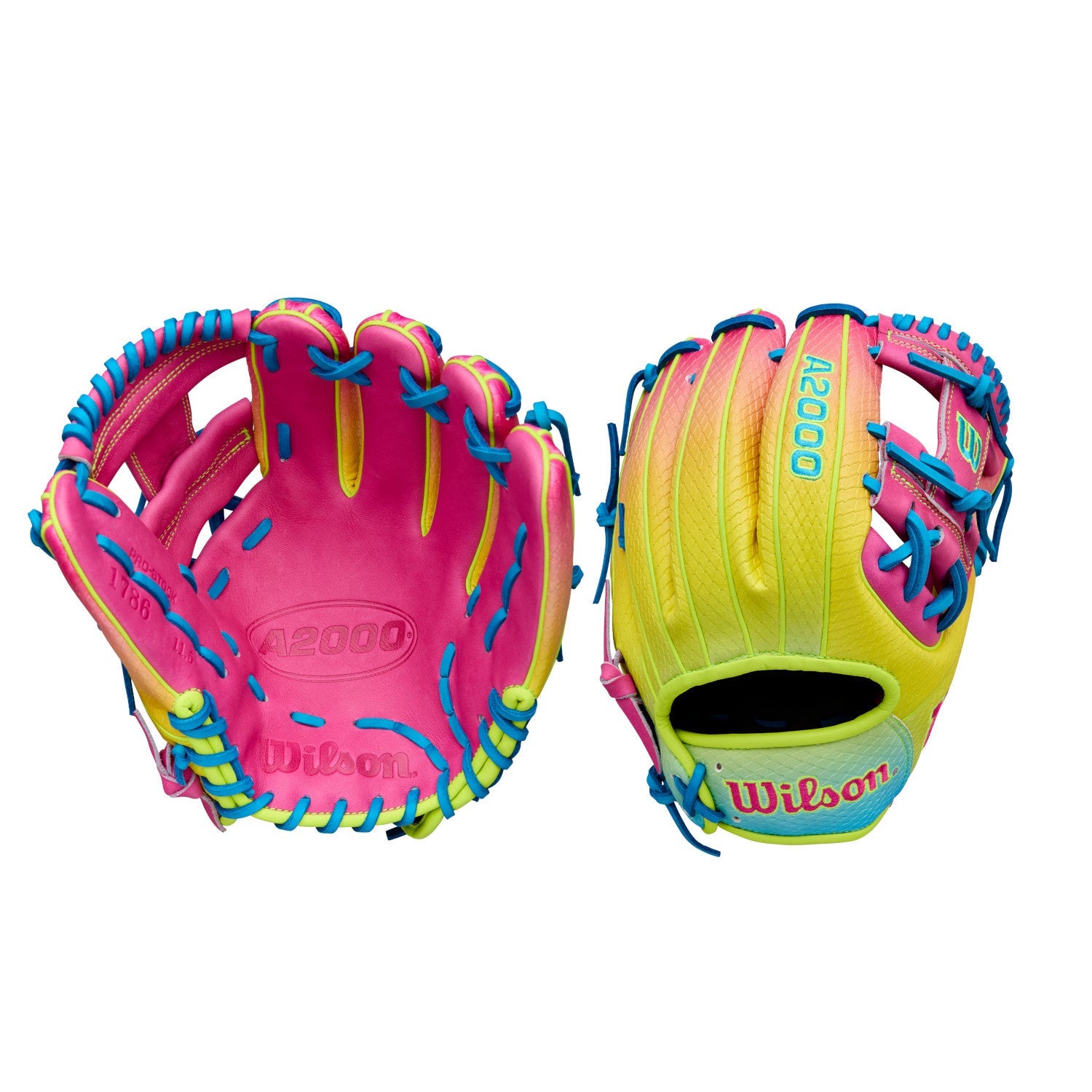 2025 A2000 Fall 1786  Pink Lemonade 11.5" Baseball Glove