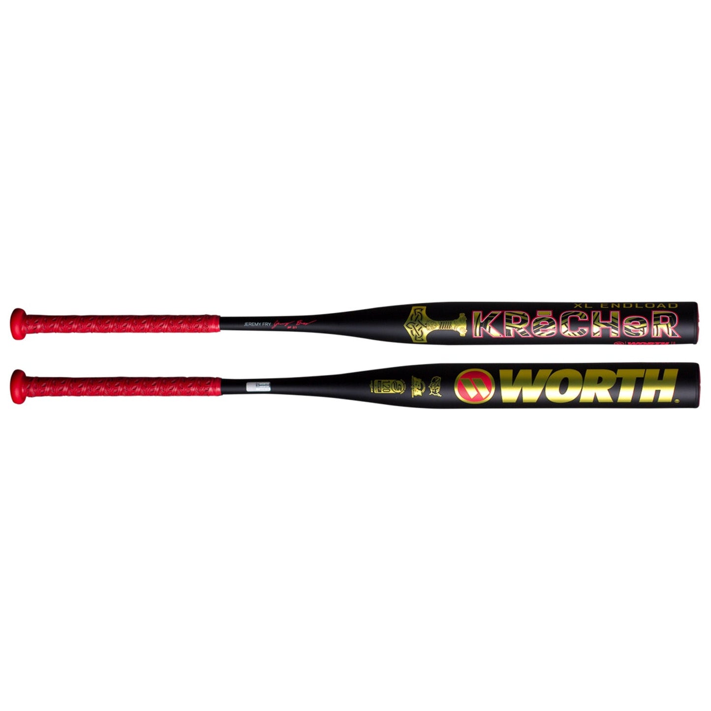 Worth Krecher 1-Piece 2026 USSSA 12.75" Barrel XL Slowpitch Bat