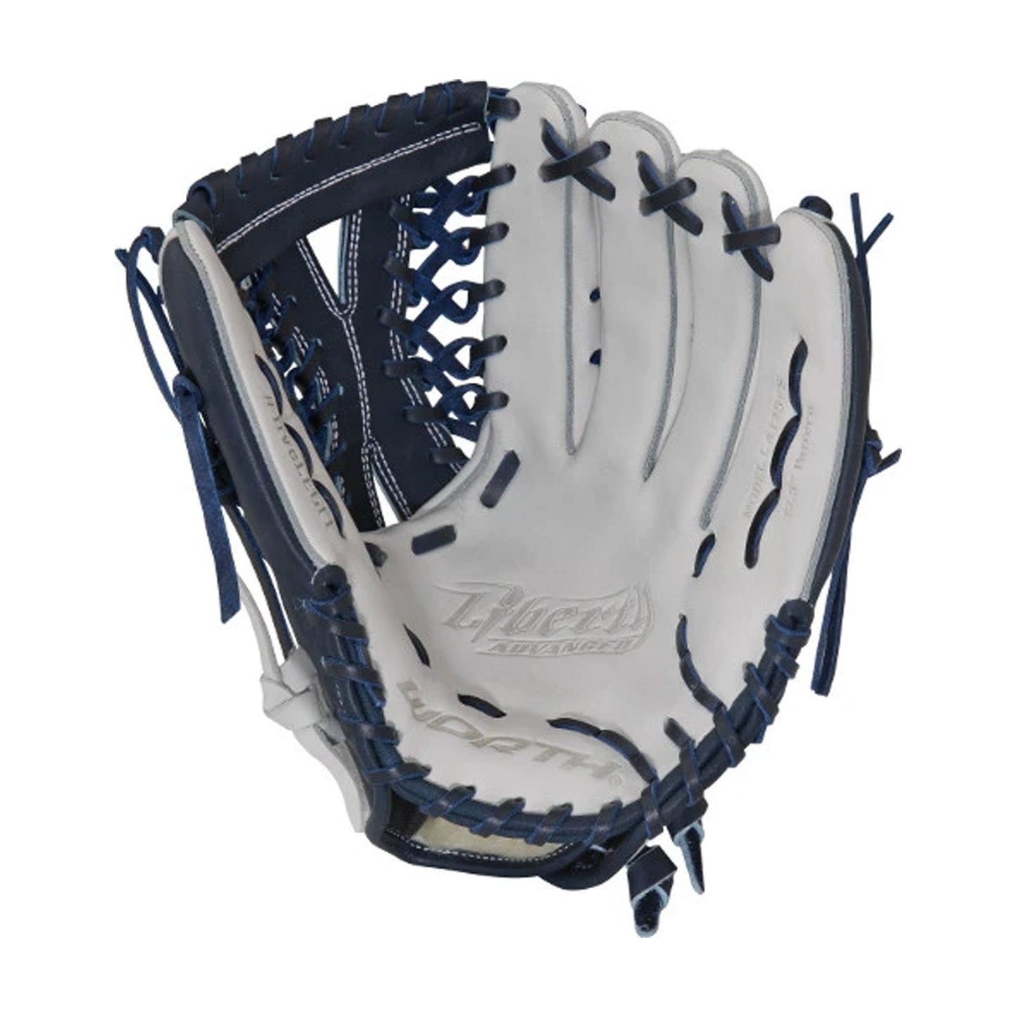 Liberty Advanced 12.5" White/Navy Softball Glove