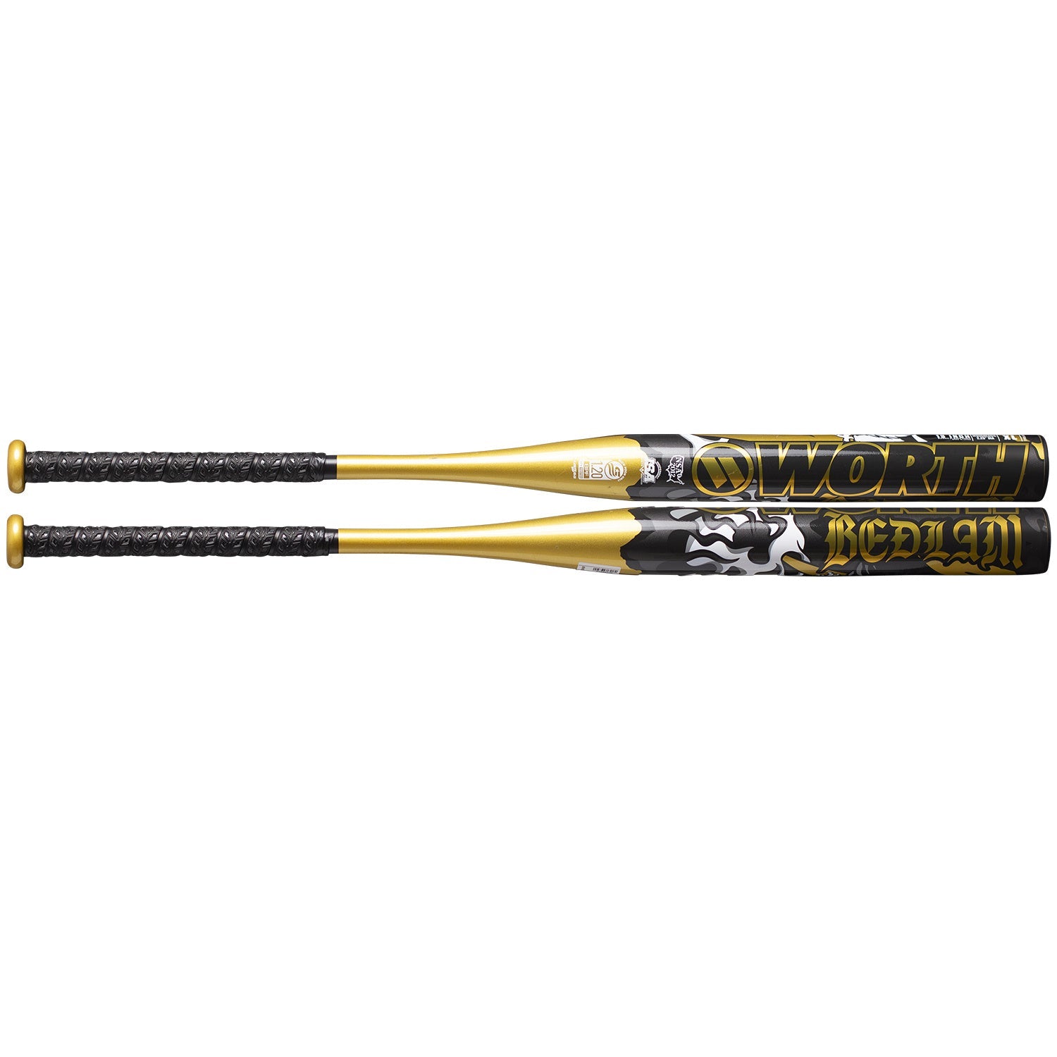 Bedlam Gold USSSA 13" Barrel Loaded Slowpitch Bat