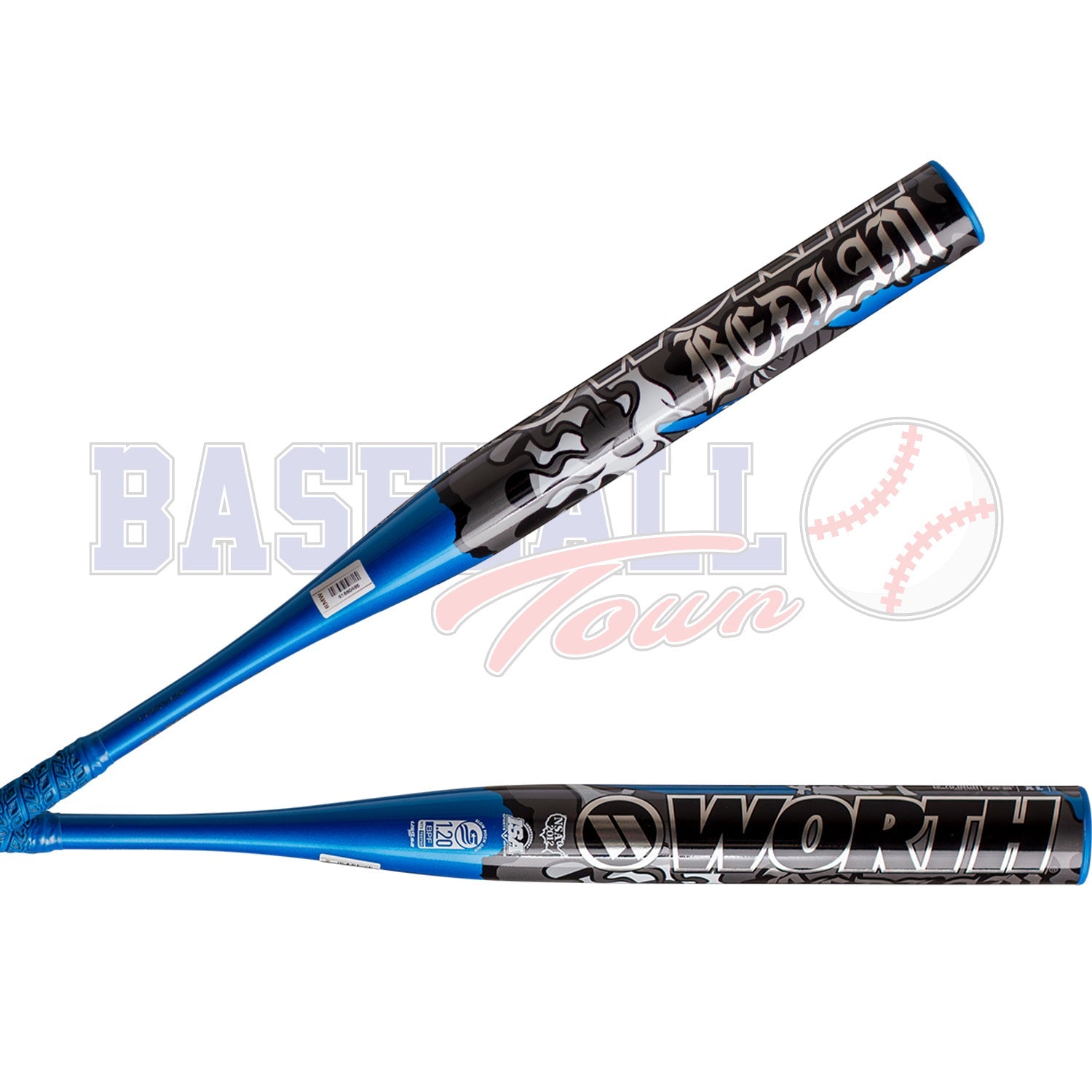 2025 Bedlam Phil Matte Signature Edition 1-Piece USSSA 12.75" Barrel XL Slowpitch Bat